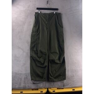 US Military Trouser Shell Arctic Pants Mens Size Small Long Green Vintage